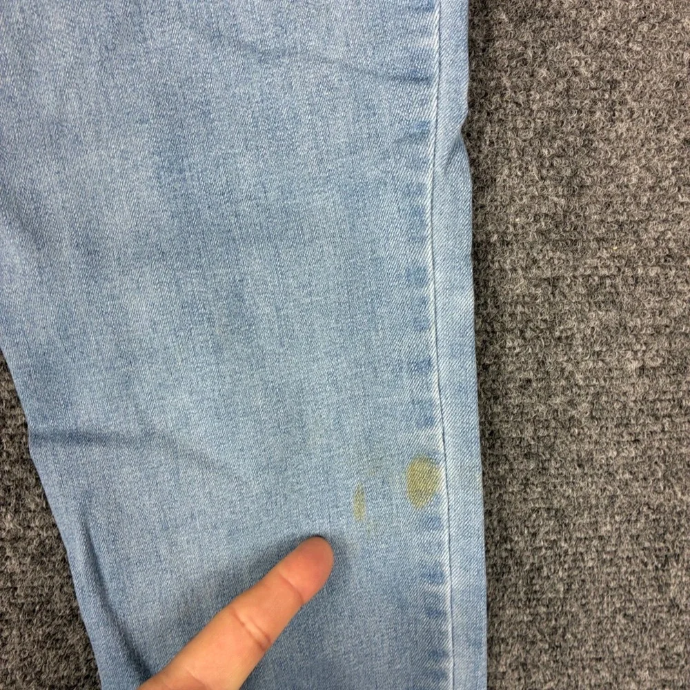 Old Navy Rockstar Super Skinny Jeans Womens‎ 12 Light Wash Blue Mid Rise Stretch